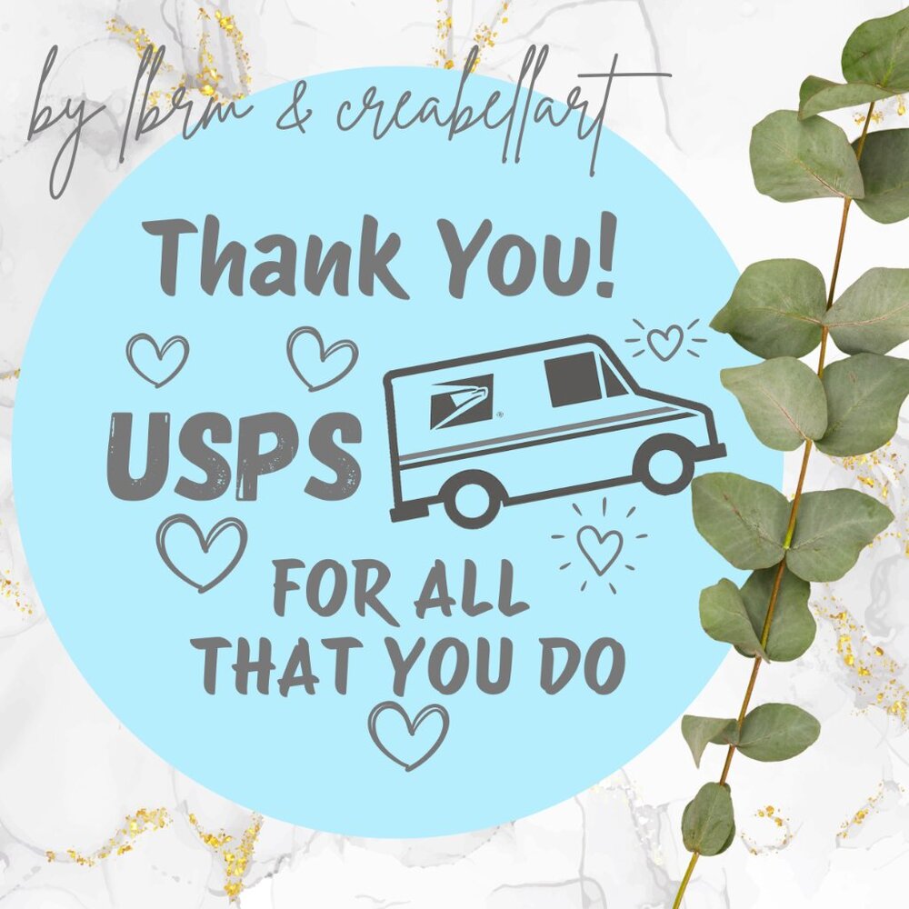 100 Thank you STICKERS - USPS - Picture 4 of 7